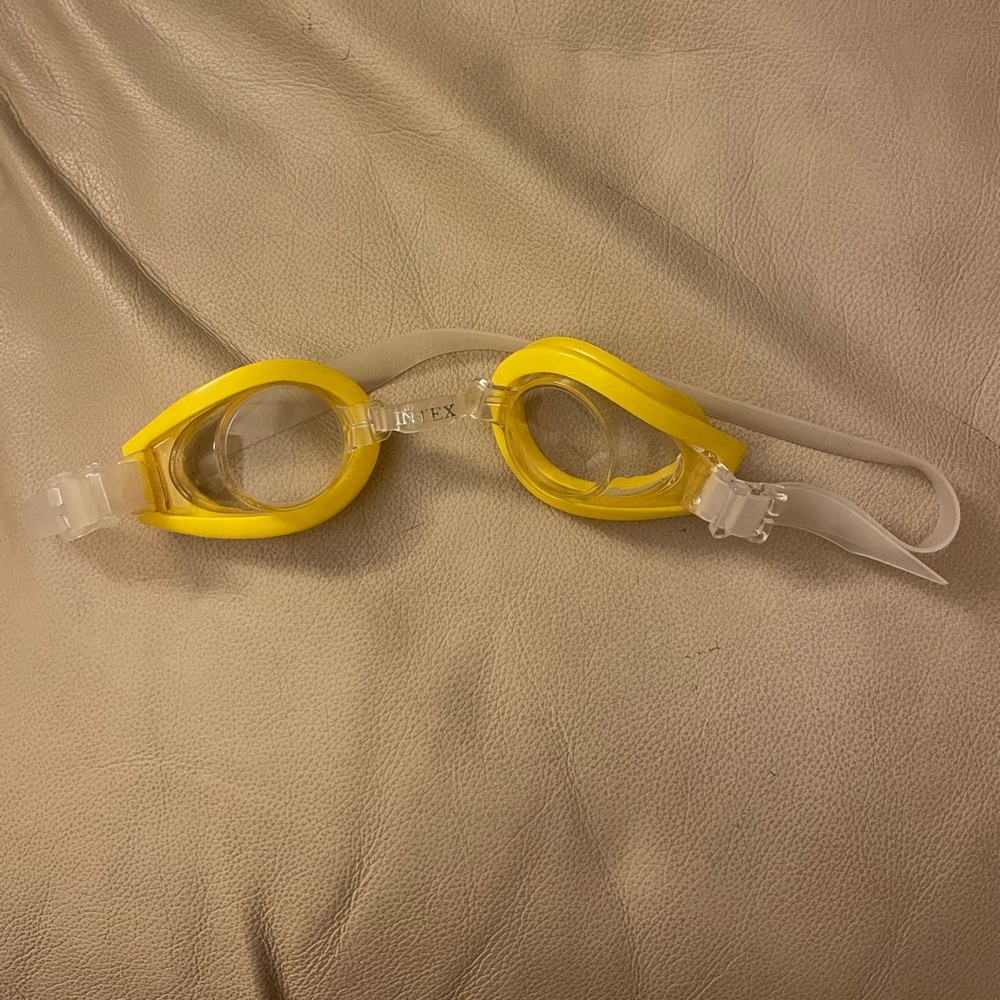 Yellow Swim Goggles